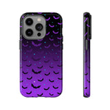 Purple Bat Ombre Phone Case