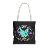 Alternawear Oval Cat Tattoo Tote Bag
