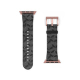 Grey Scary Bats Apple Watch Band