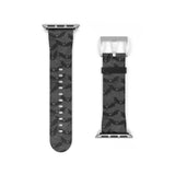 Grey Scary Bats Apple Watch Band