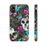 Day of the Dead Rose Lady - Tough Phone Case