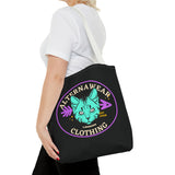 Alternawear Oval Cat Tattoo Tote Bag