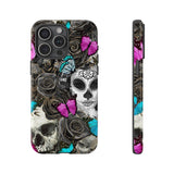 Day of the Dead Rose Lady - Tough Phone Case
