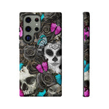 Day of the Dead Rose Lady - Tough Phone Case