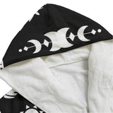 Celestial Witchy Goth Moth Dressing Gown