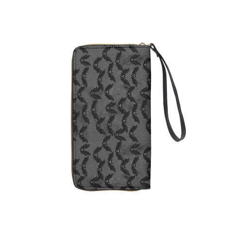 Black and Grey Bat Wallet