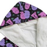 Pink and Purple Cute Ghost Dressing Gown