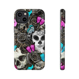 Day of the Dead Rose Lady - Tough Phone Case