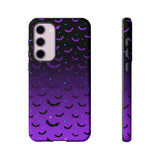 Purple Bat Ombre Phone Case