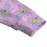 Rosa Kawaii Fledermaus Cardigan Unisex