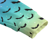 Pastell-Regenbogen-Ombre-Fledermaus-Cardigan