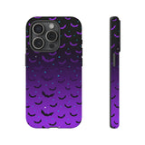 Purple Bat Ombre Phone Case