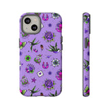 Retro Old School Lilac Tattoo Tough Cases