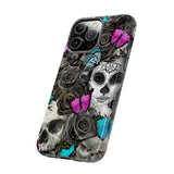 Day of the Dead Rose Lady - Tough Phone Case