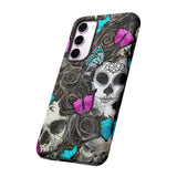 Day of the Dead Rose Lady - Tough Phone Case