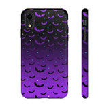 Purple Bat Ombre Phone Case