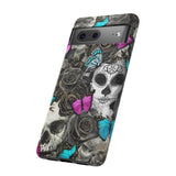 Day of the Dead Rose Lady - Tough Phone Case