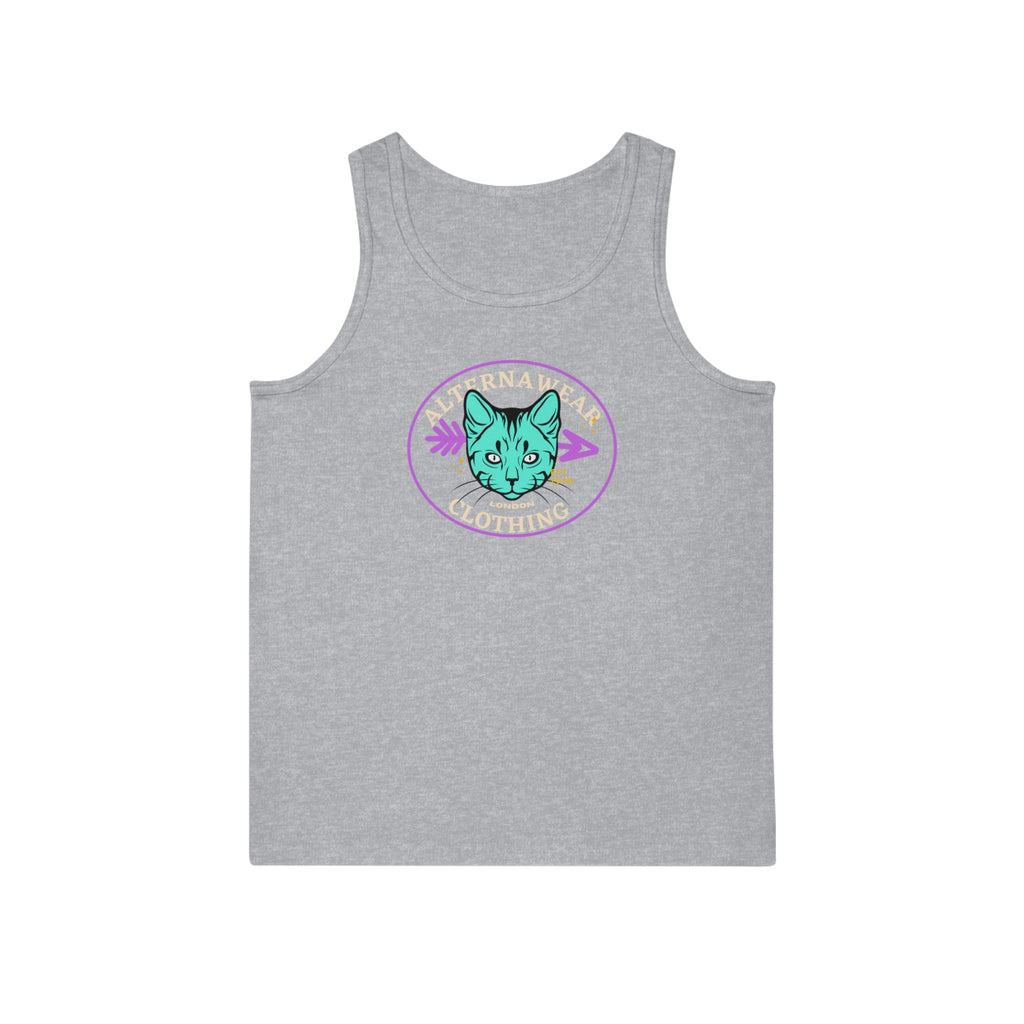 Alternawear Oval Cat Tattoo Unisex Softstyle™ Tank Top