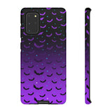 Purple Bat Ombre Phone Case
