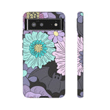 Floral Bat Tough Phone Case