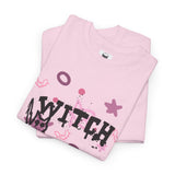 Rebel Witch Tee β For Spooky Cat Girls - Heavy Cotton Tee