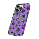 Retro Old School Lilac Tattoo Tough Cases