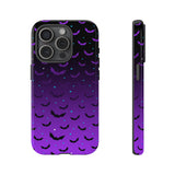 Purple Bat Ombre Phone Case
