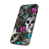 Day of the Dead Rose Lady - Tough Phone Case