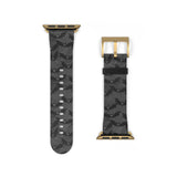 Grey Scary Bats Apple Watch Band