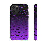 Purple Bat Ombre Phone Case
