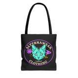 Alternawear Oval Cat Tattoo Tote Bag