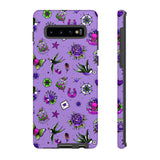 Retro Old School Lilac Tattoo Tough Cases