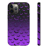 Purple Bat Ombre Phone Case