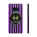Striped Snake and Panther Tattoo Style Tough Phone Case