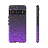 Purple Bat Ombre Phone Case