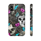 Day of the Dead Rose Lady - Tough Phone Case
