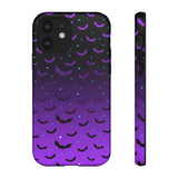 Purple Bat Ombre Phone Case