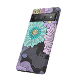 Floral Bat Tough Phone Case