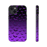 Purple Bat Ombre Phone Case