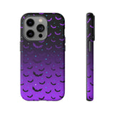 Purple Bat Ombre Phone Case