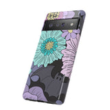 Floral Bat Tough Phone Case