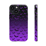 Purple Bat Ombre Phone Case