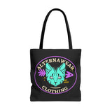 Alternawear Oval Cat Tattoo Tote Bag