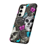 Day of the Dead Rose Lady - Tough Phone Case