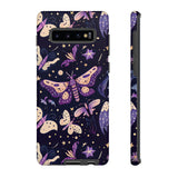 Phone Case - Purple Butterfly Print Tough Case