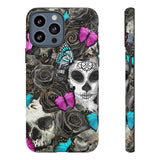 Day of the Dead Rose Lady - Tough Phone Case