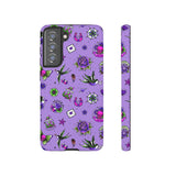 Retro Old School Lilac Tattoo Tough Cases