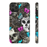 Day of the Dead Rose Lady - Tough Phone Case
