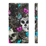 Day of the Dead Rose Lady - Tough Phone Case