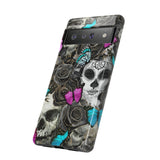 Day of the Dead Rose Lady Tough Phone Cases